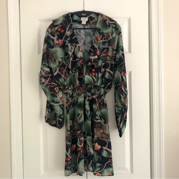 NWOT Johanna Ortiz x H&M Floral Dress - Picture 3 of 5